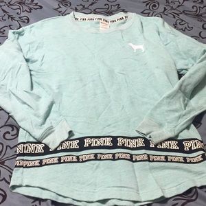 VS Pink heavy weight t
